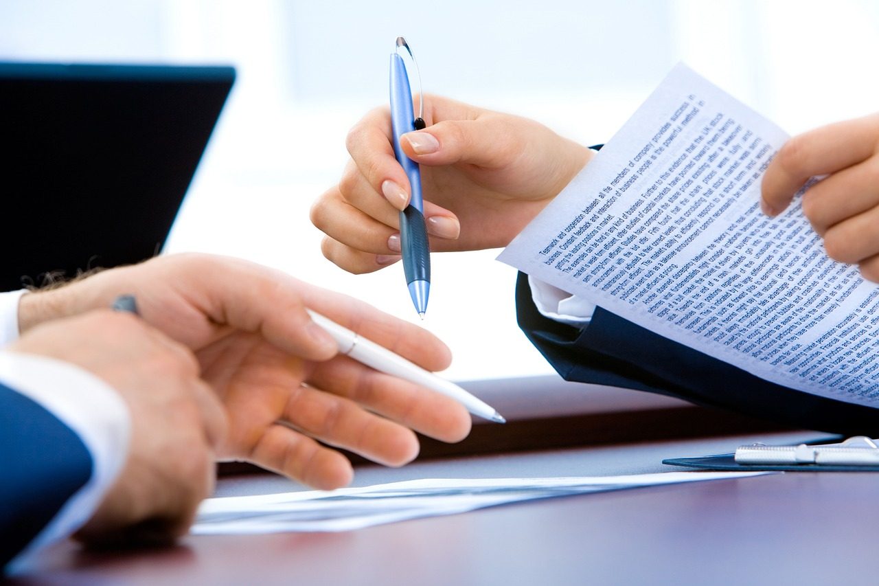 Clear financial packets used in community board meetings